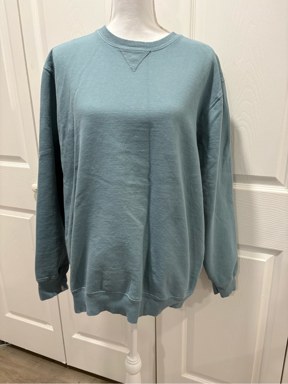 Port and Company Teal Blue Crewneck Sweater
